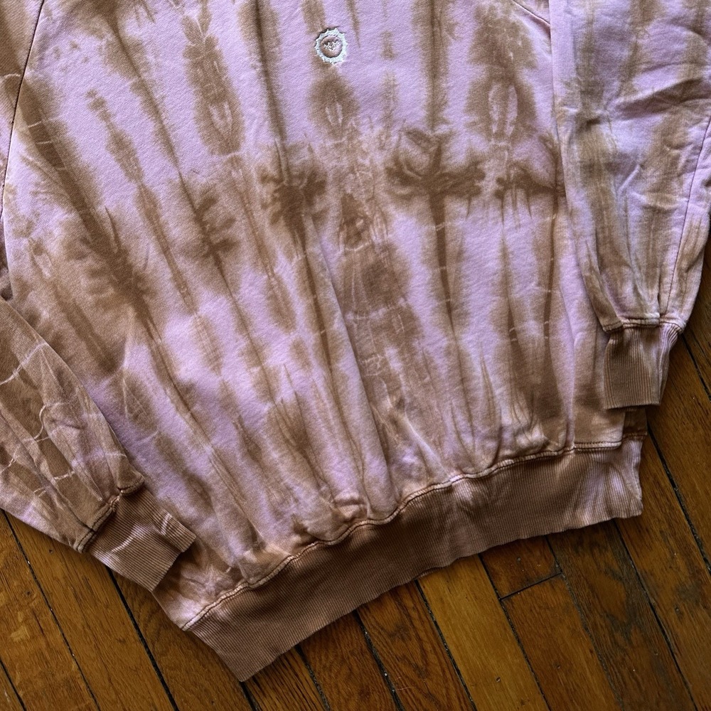 Big Bud Press Magic Waters Tie Dye Crewneck Sweatshirt Women Size M Festival Rav - Picture 3 of 10